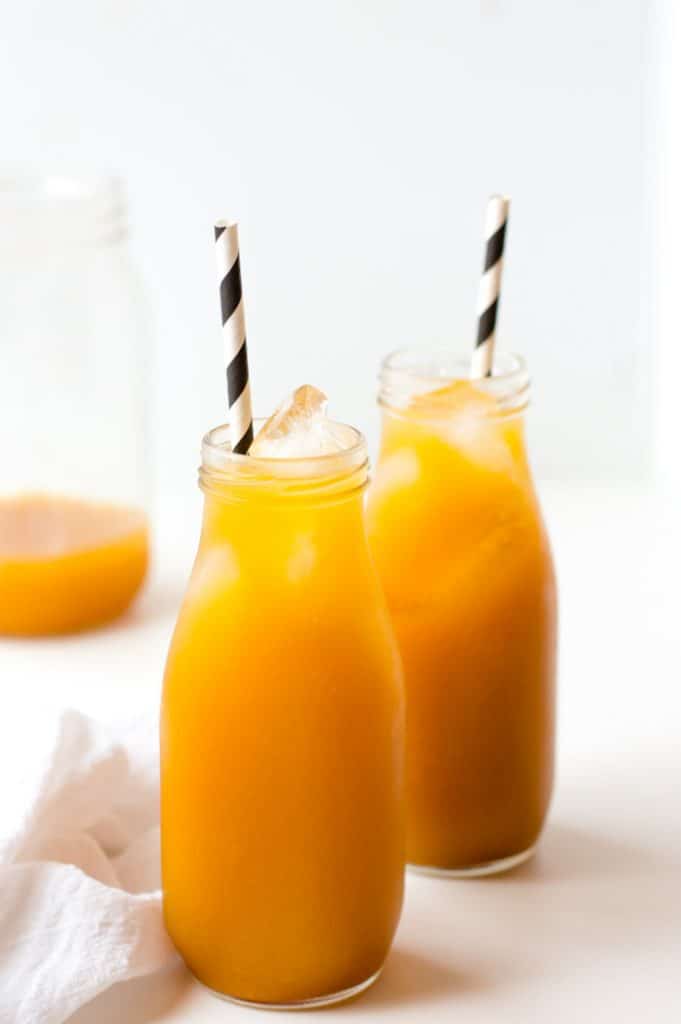 chilled pumpkin juice