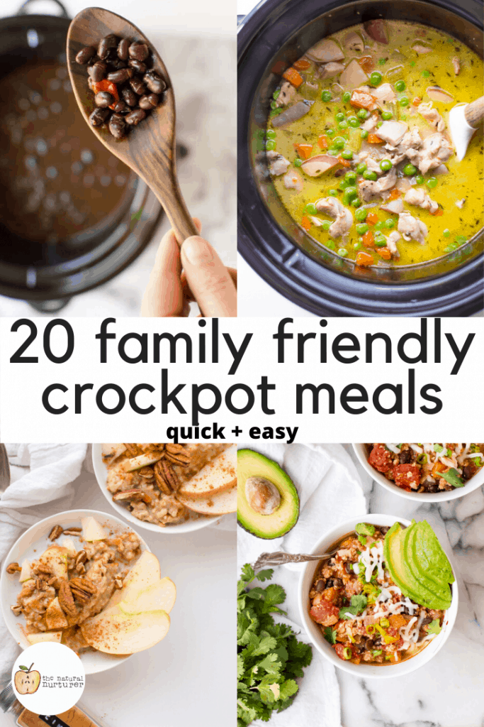 20 Slow Cooker Family Meals - The Natural Nurturer