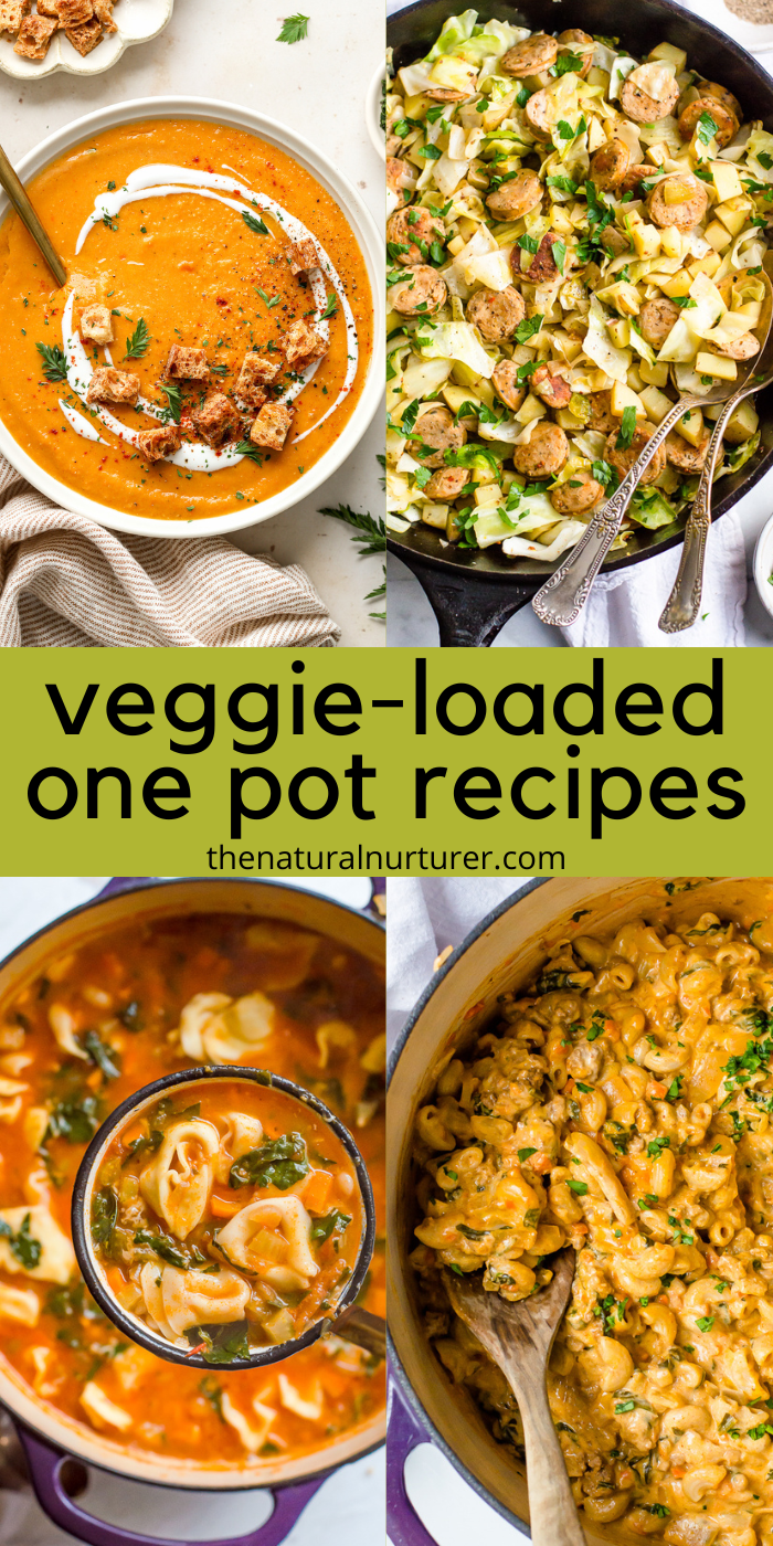 15+ Veggie-Loaded One Pot Recipes - The Natural Nurturer