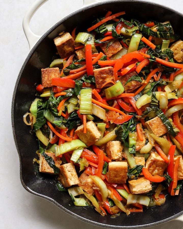 15-Minute Tofu Bok Choy Stir-Fry - The Natural Nurturer