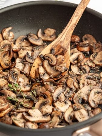 10Minute Sauteed-Mushrooms